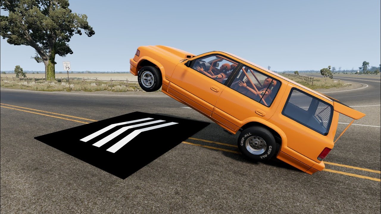 Instant Acceleration to 900 MPH Test : Can Any Car Handle This? #beamngdrive #1million 