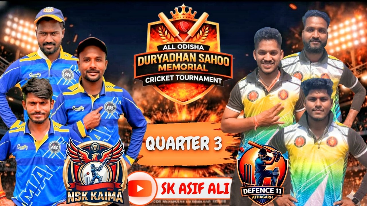 🔴LIVE🏆ALL ODISHA DURYADHAN SAHOO MEMORIAL CRICKET TOURNAMENT ORGANIZED BY.MCC BALIPATNA,JAJPUR