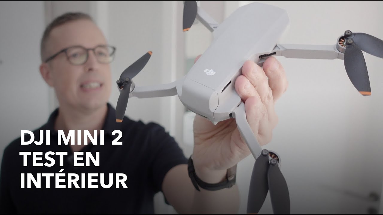DJI MINI 2 : TEST EN INTÉRIEUR (Comment le drone s'en sort sans GPS ?)