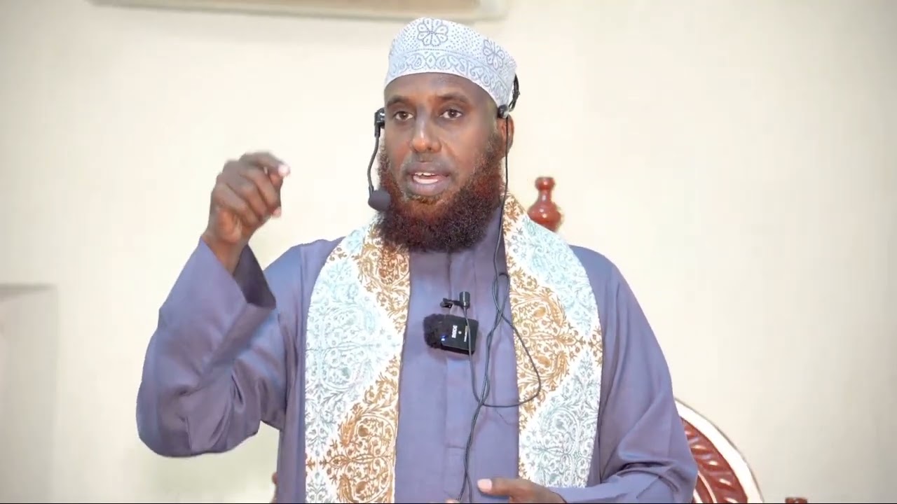 Khudbo Bisha Ramadaan Waxaa Lagu Qaabilaa in Dadka is Cafiyaan Sheikh Mohamed Moallim Abshir