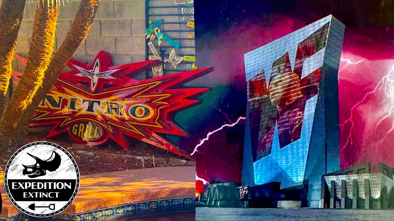 The Failed 90's Las Vegas Themed Wrestling Casino & Excalibur's WCW Nitro Grill | Expedition Extinct