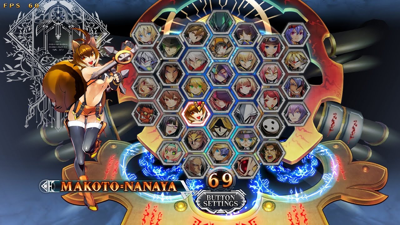 BBCF2 Makoto Nanaya (JoshuaVv) Gameplay 10/24