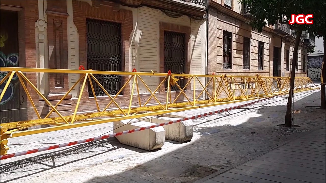 Como montar una Grua de obra Liebherr 30LC con Liebherr LTM 1055 3.1 Grúas Capitan