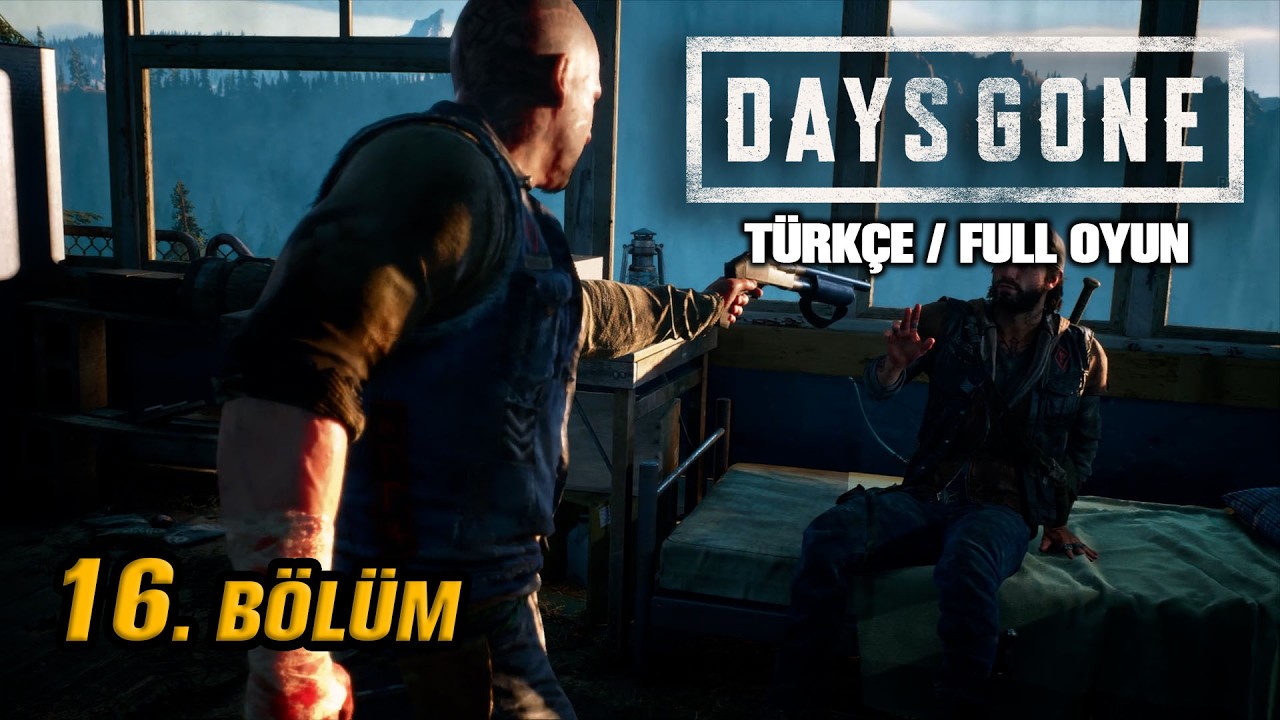 #16- 🎯 Başka Gidecek Yer Yok! Sherman’s Camp Krizde | Days Gone Remastered | Türkçe | Bölüm 16