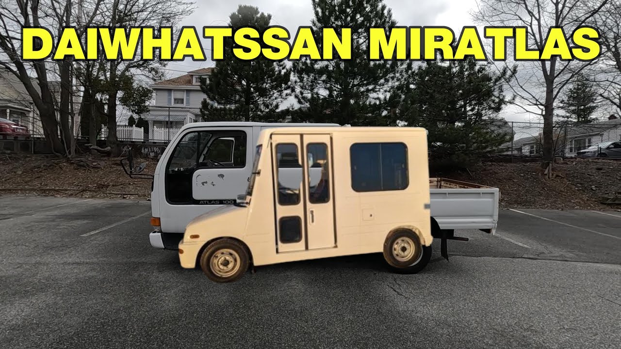 Nissan Atlas 100 Diesel Truck Walkaround, Information Overview and Drive