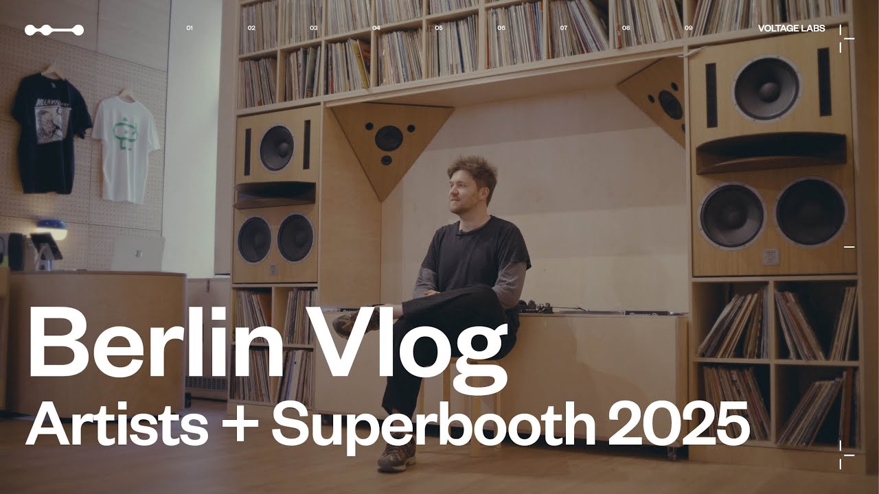 Berlin Vlog with DJ Spit, Bloody Mary & Superbooth | Voltage Labs