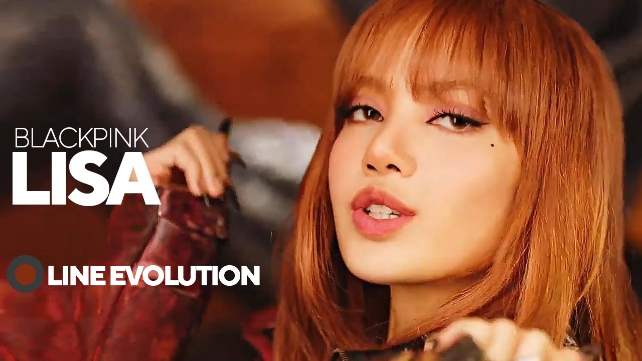BLACKPINK - LISA | Line Evolution • 08/19