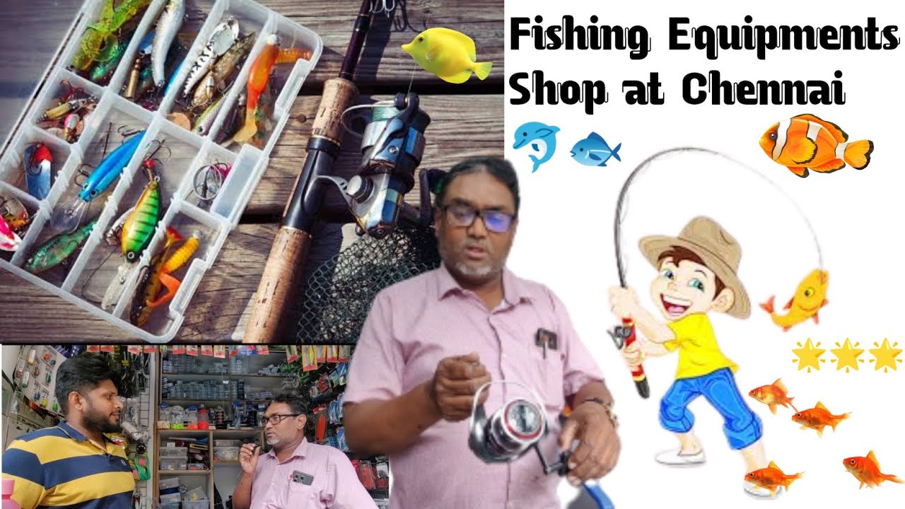 மீன் பிடிக்க போறதுக்கு முன்னாடி இங்க வாங்க 🐬🎊 Best Fishing Store at Chennai Parrys | Riyaz's Reveals