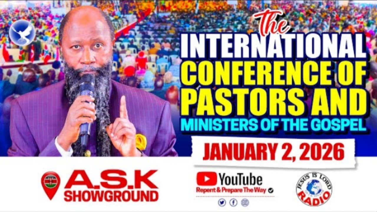 #LIVE INTERNATIONAL CONFERENCE OF PASTORS AND MINISTERS OF THE GOSPEL || AT NAKURU  || JAN 2, 2026
