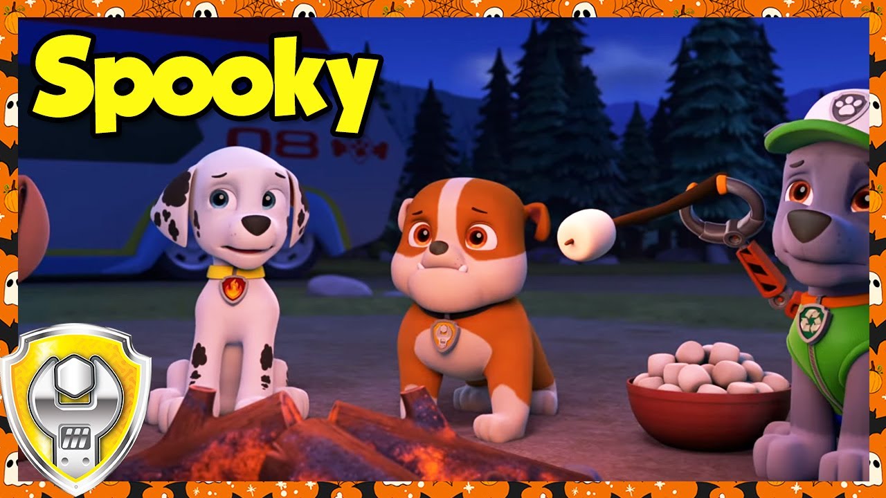 LIVE 🔴 A Very Rubble Halloween! 🎃 🦇 | Rubble - Paw Patrol | Cartoons For Kids