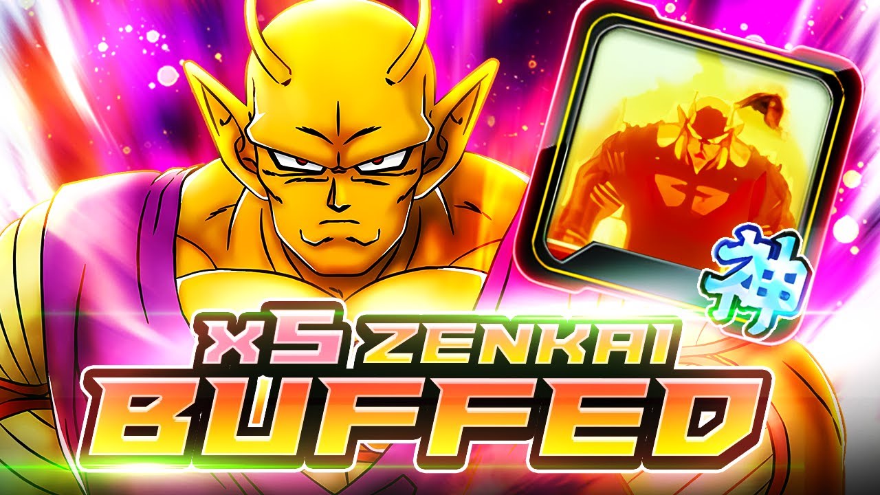 5x ZENKAI BUFFED ORANGE PICCOLO WITH HIS NEW 