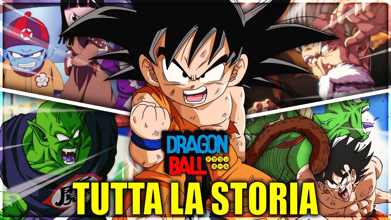 tutta la PRIMA SERIE di DRAGON BALL spiegata in 12 MINUTI