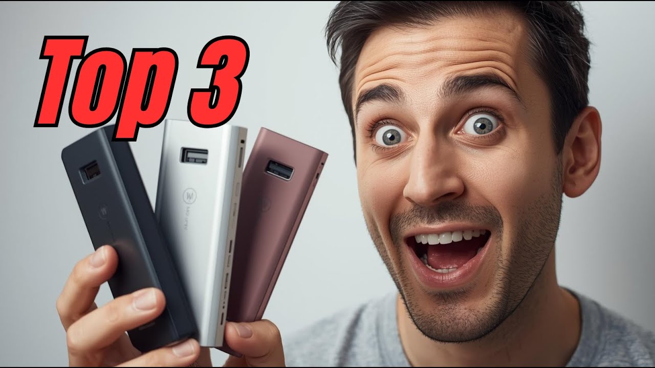 Top 3 Batteries Externes 2026 🔌 Fini la Batterie Vide