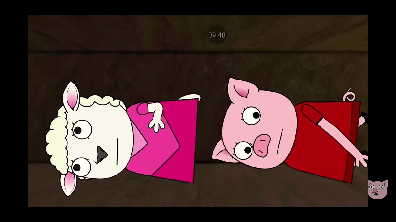 Pepper VS piggy dublado 😀👍
