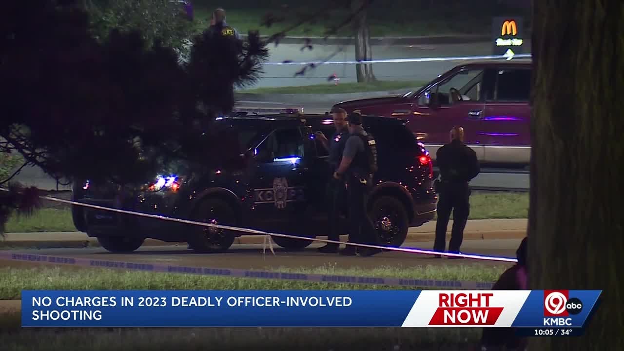 Jackson County prosecutor declines charges in fatal 2023 Kansas City police shooting