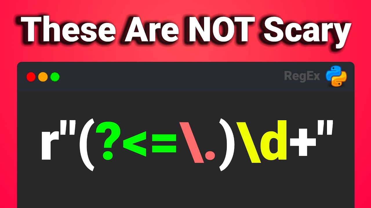 RegEx Look-Behind Assertions Explained For Beginners