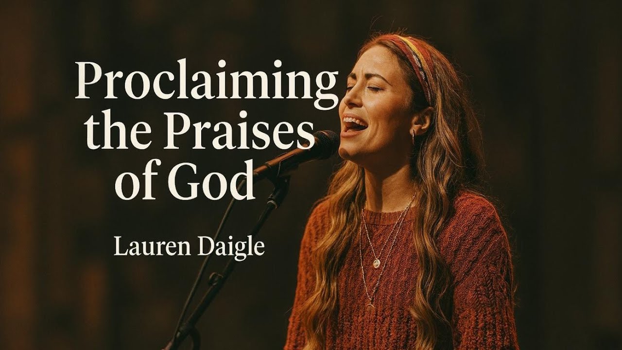 Lauren Daigle style "Proclaiming the Praises of God | Emotional Christian Gospel Worship song