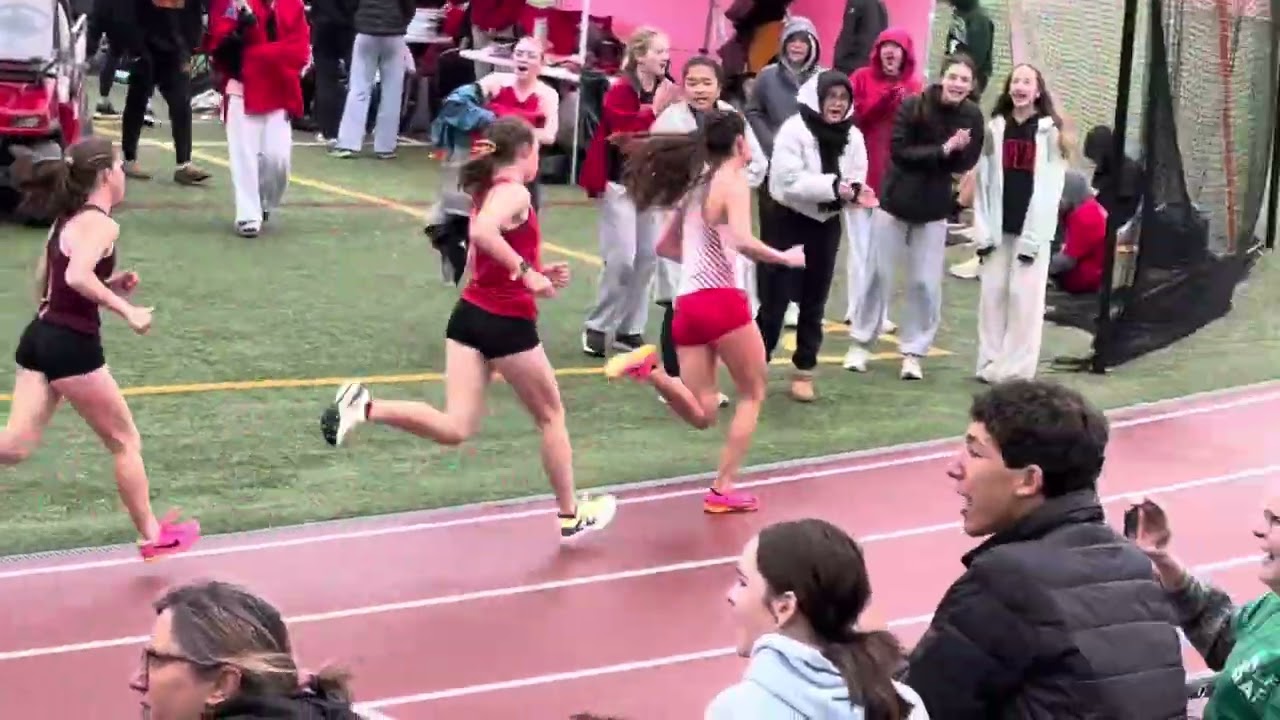 Haverford Invitational high school girls 1600 Ellie 10th grade April 2025