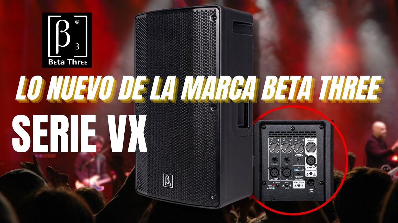 🎚🟢 LA CABINA MÁS LIVIANA ACTIVA 🔊 BETATHREE VX12A Y VX15A  - SUPER CALIDAD