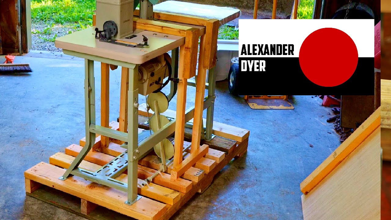 How I Make a Pallet to Freight Ship an Industrial Sewing Machine