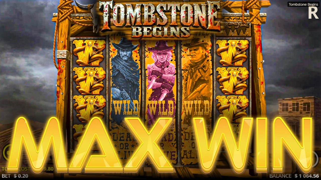 20,000x MAXIMUM LUCK! World record for Tombstone Begins!