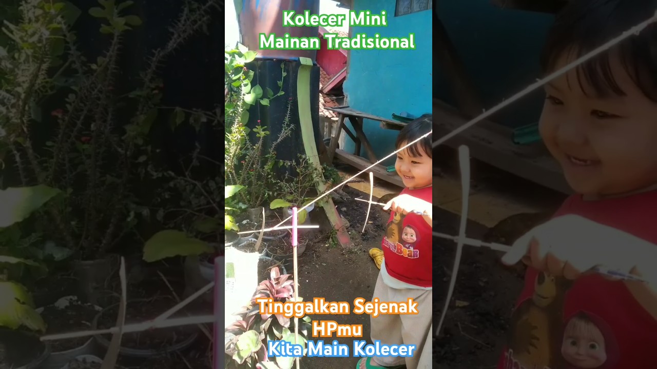 Musim angin,Asiknya bermain kolecer mini #baling #kolecer