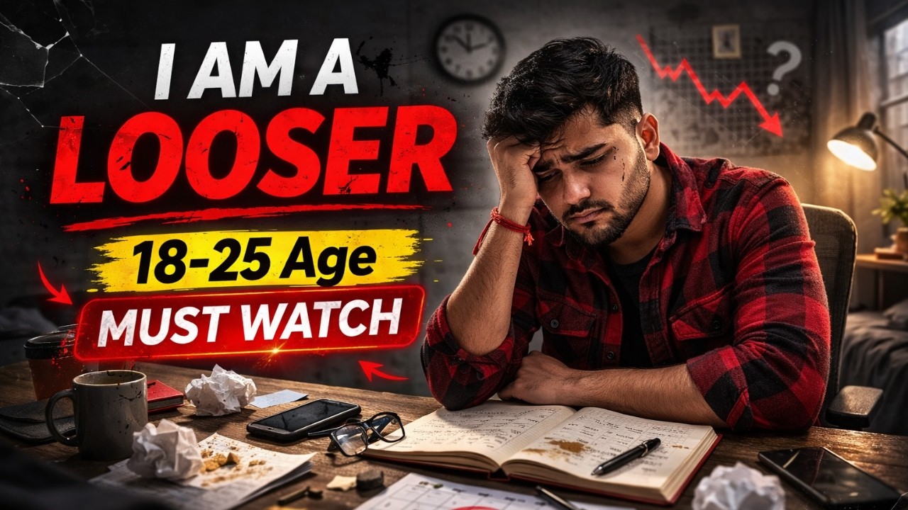 I Am a LOOSER | I Failed in Everything | Feeling Lost in My 20's and Wasted Five Years | Rahul Tomar