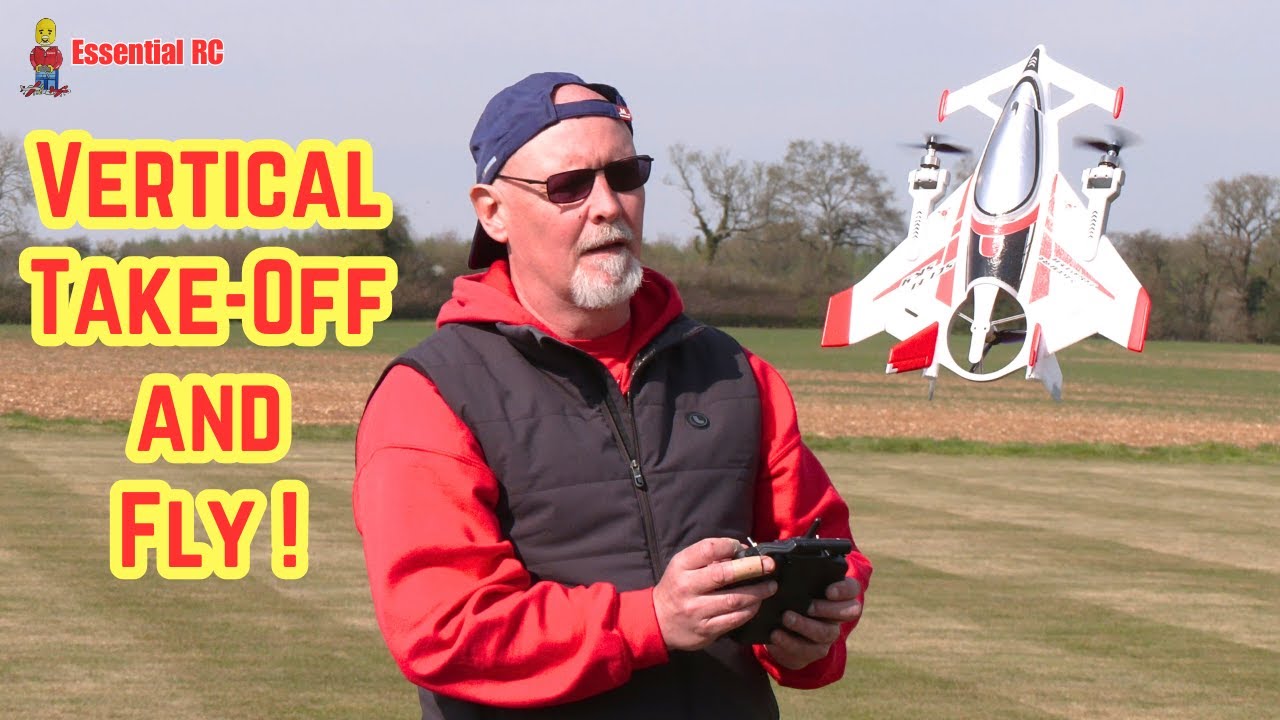 PROPER MICRO VTOL AEROPLANE ! QIDI 570 / Kootai Elfin Sky 6-Axis Gyro Brushless EPP RC Airplane