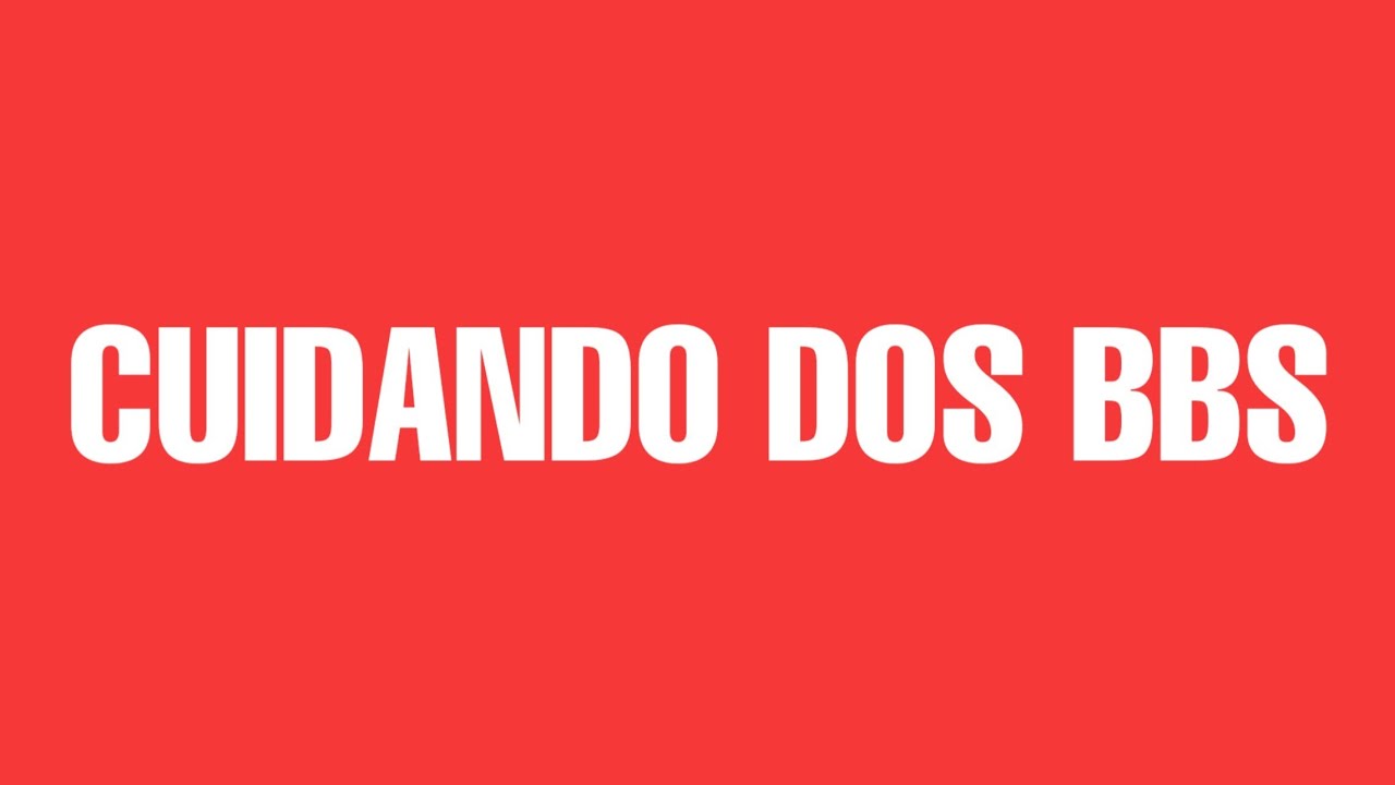 (asmr) CUIDANDO dos nossos BBS