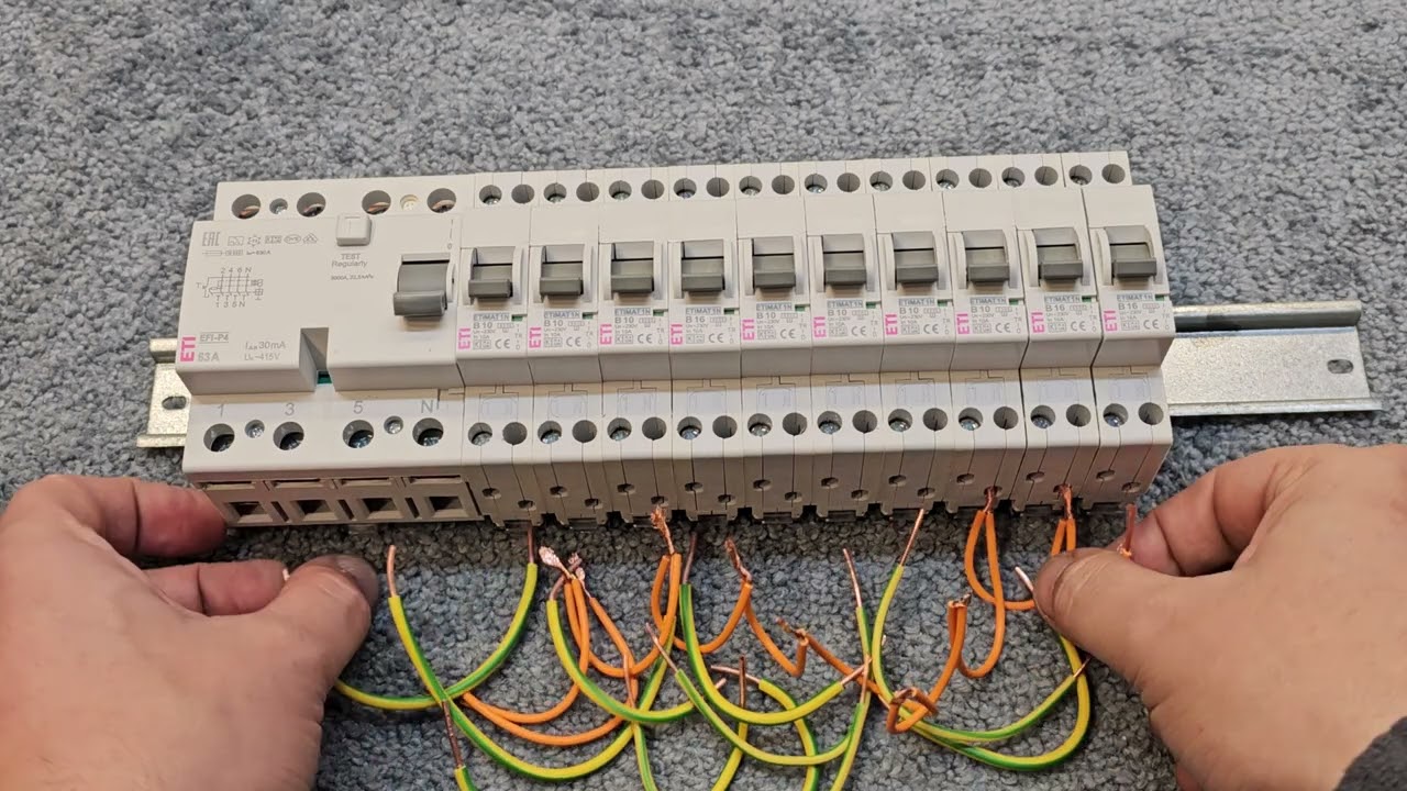 Cum conectam MCB-ul 1p+n la DDR/RCD?Link in descriere.