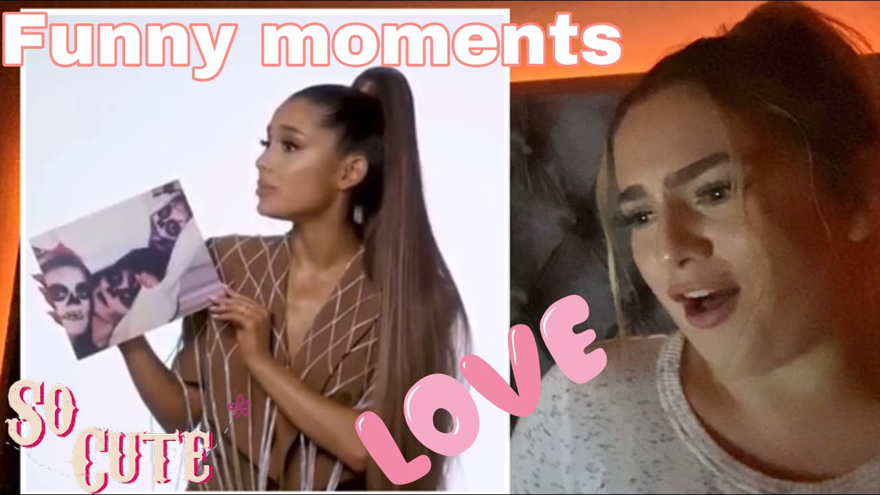 ARIANA GRANDE ( FUNNY MOMENTS ) REACTION !!!!!