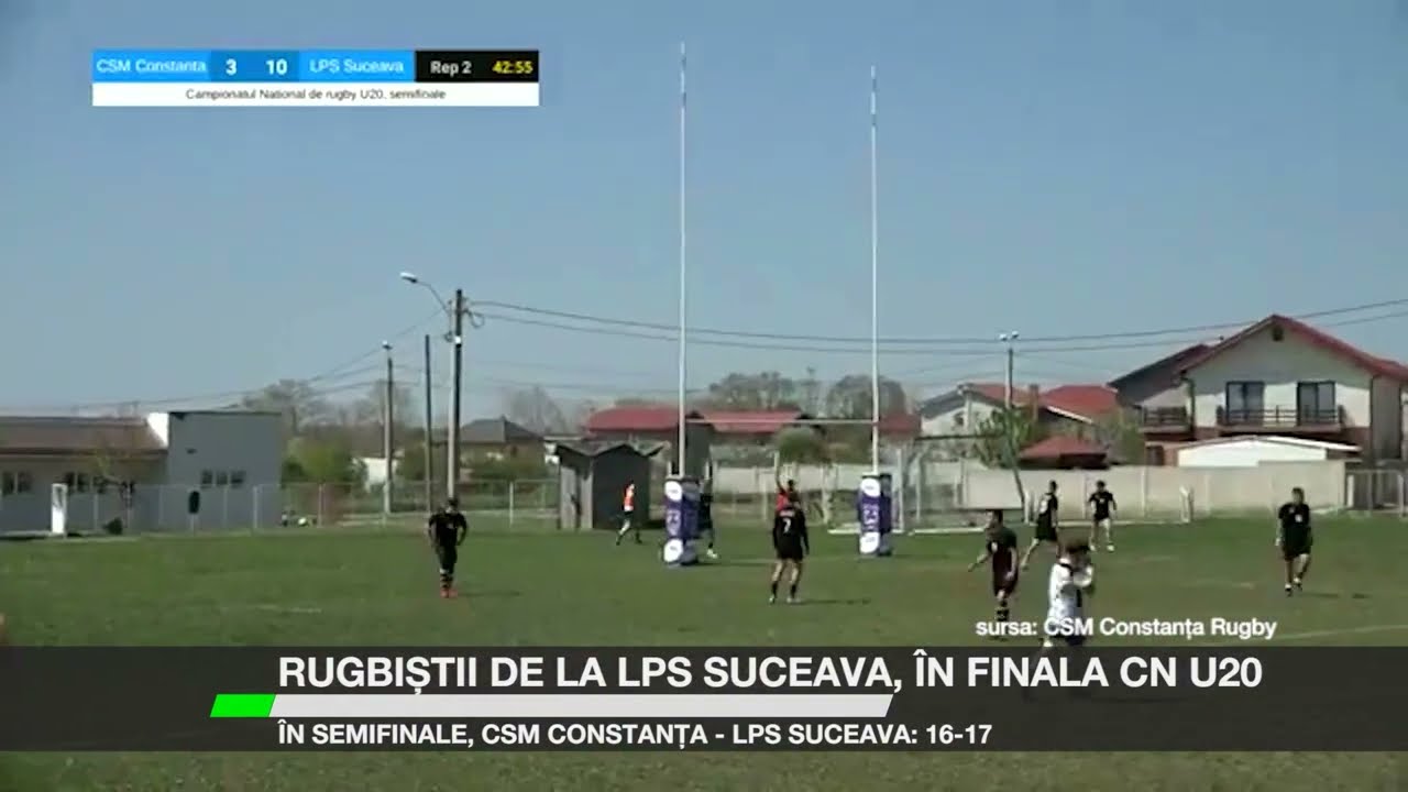 Rugbiștii de la LPS Suceava, în finala CN U20