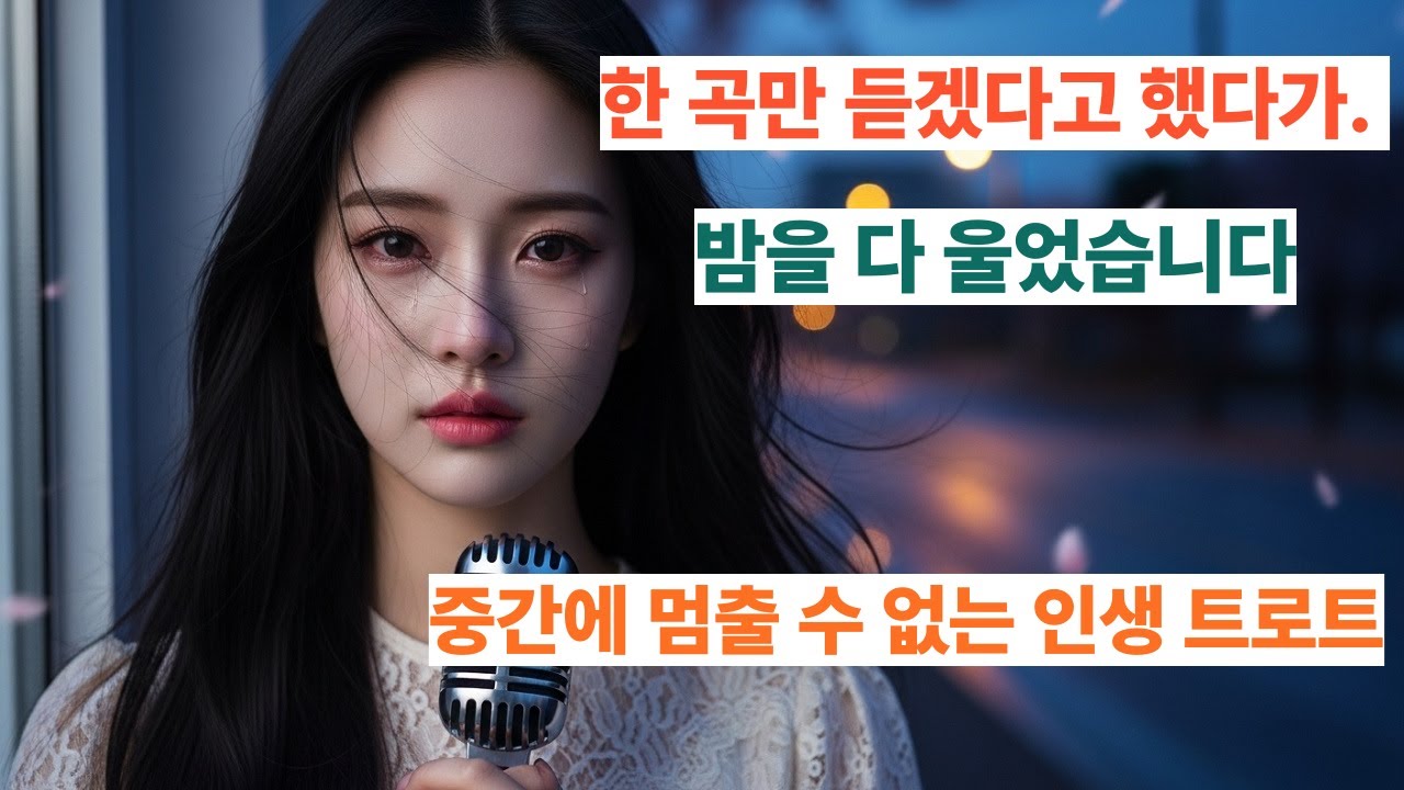 (인생트롯 Ktrot) 눈물없인 끝까지 못 듣는 노래 5곡 모음｜정통 이별 트로트