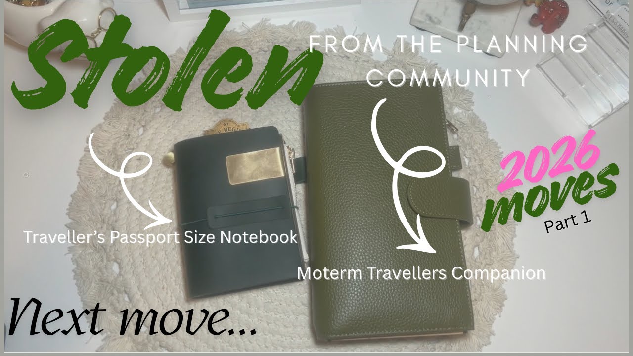 How to use a Travelers Notebook | NEW Moterm Companion & Passport Size Travelers Notebooks