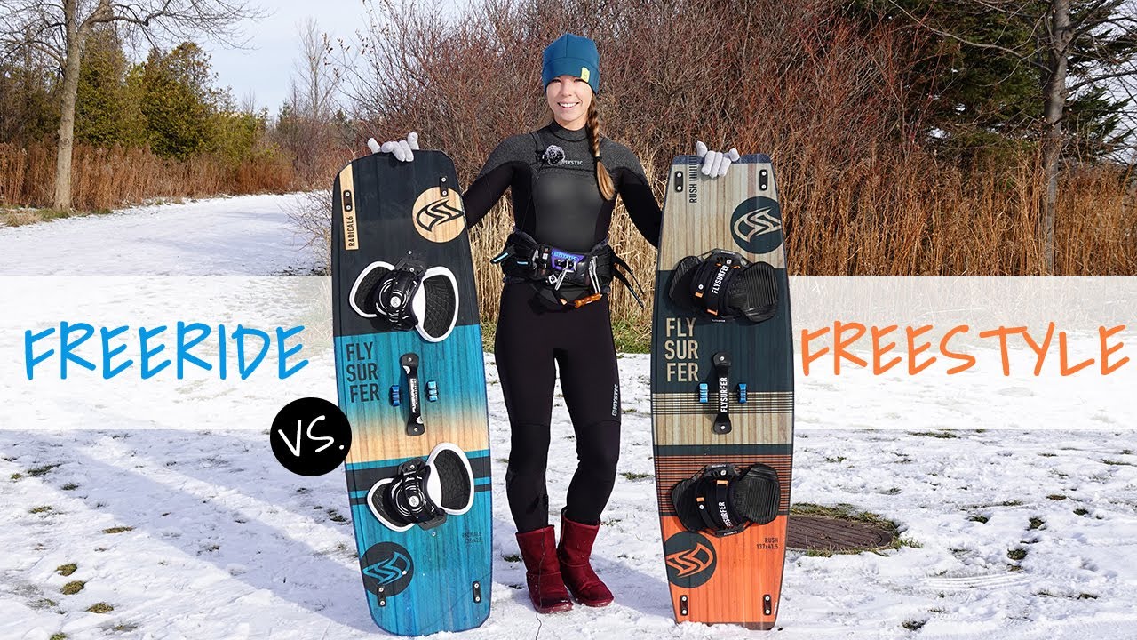 Which board jumps higher? Freeride vs Freestyle Kiteboards
