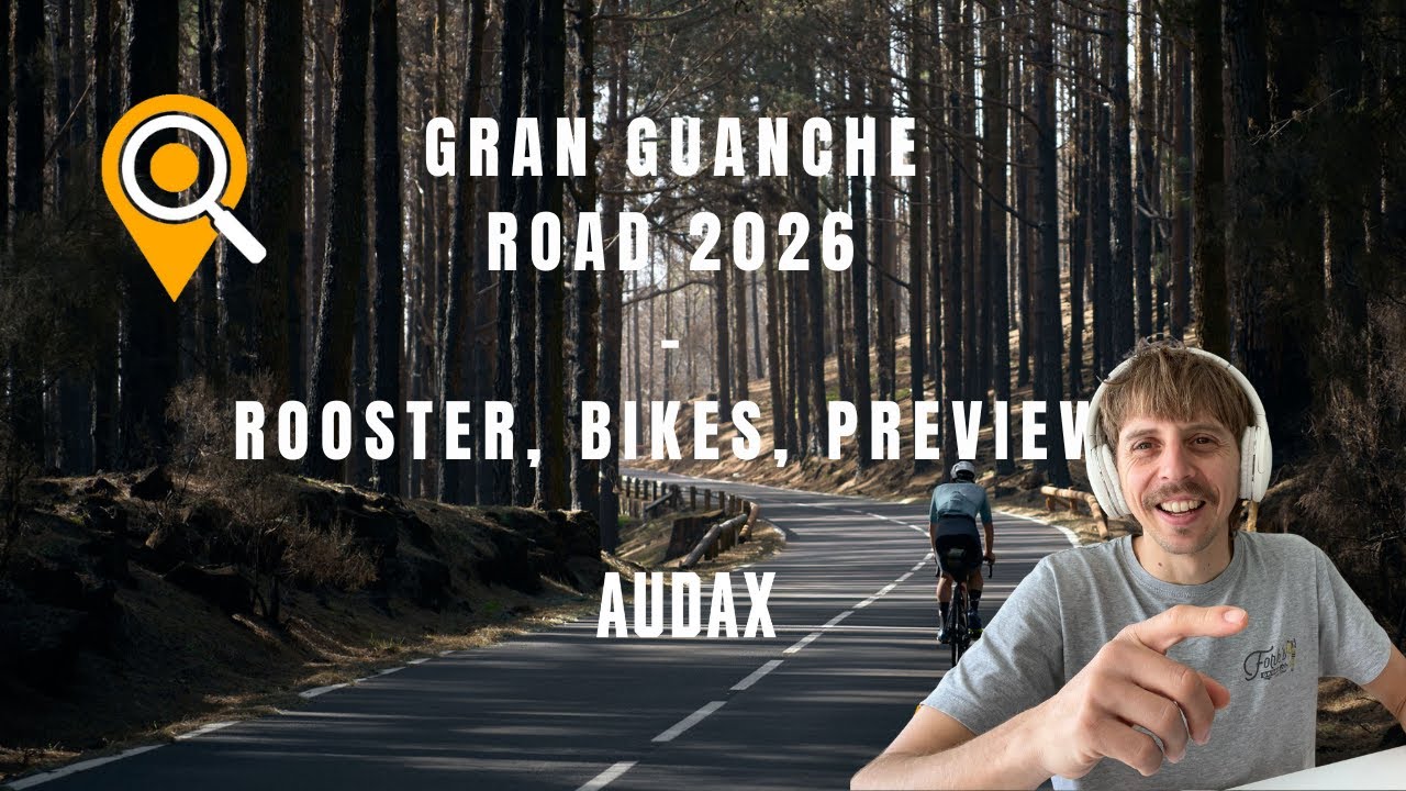 154. Bicis, rooster y recorrido de la Gran Guanche Road Audax 2026