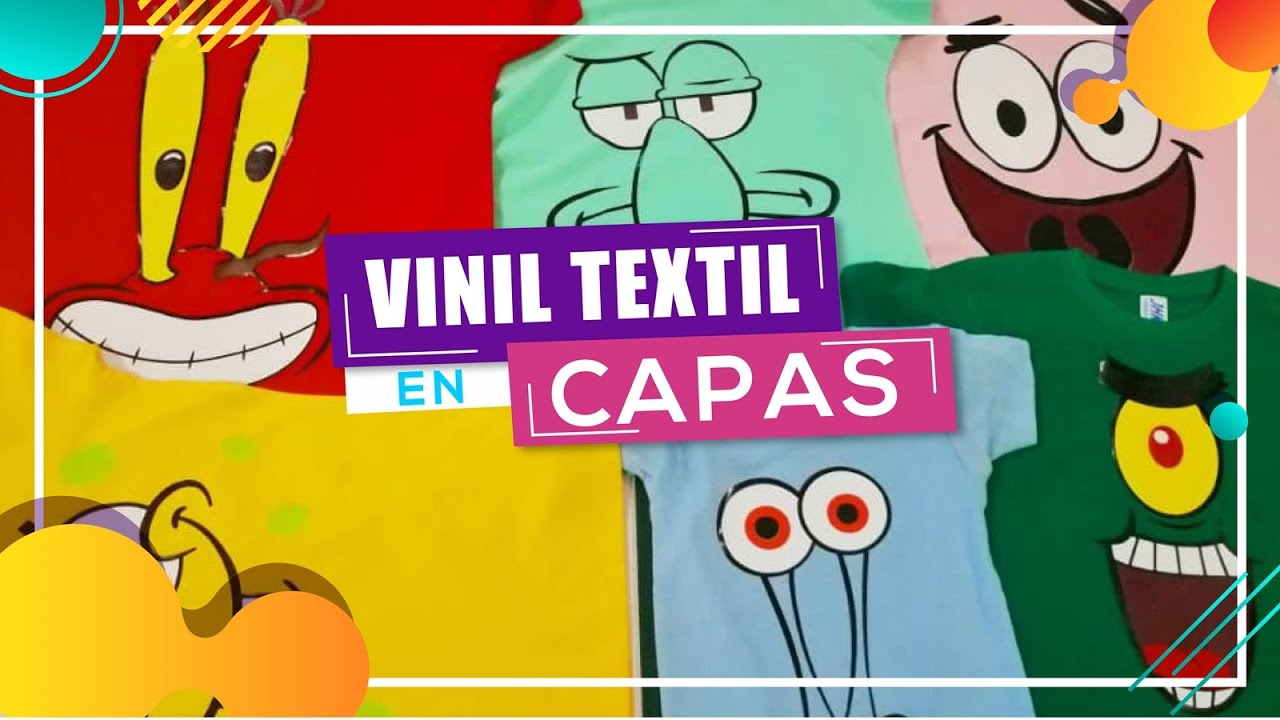 Personalizando playeras de Bob con prendas de color
