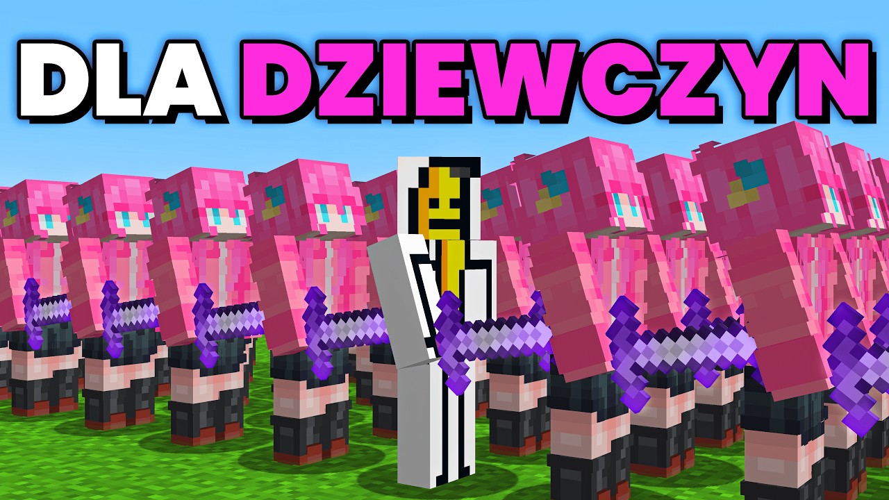 Wkradłem się na Serwer Dziewczyn w Minecraft