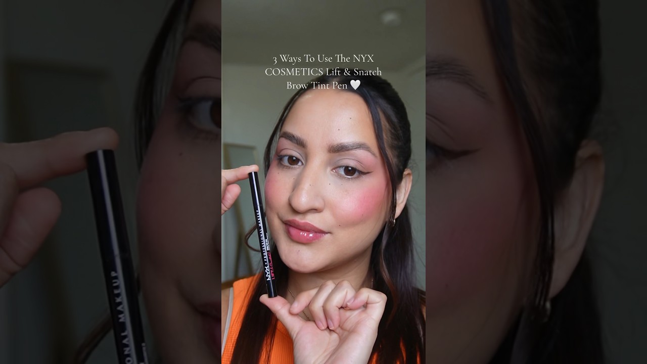 3 Ways To Use The NYX COSMETICS Lift & Snatch Brow Tint Pen 🤍 #makeuphacks