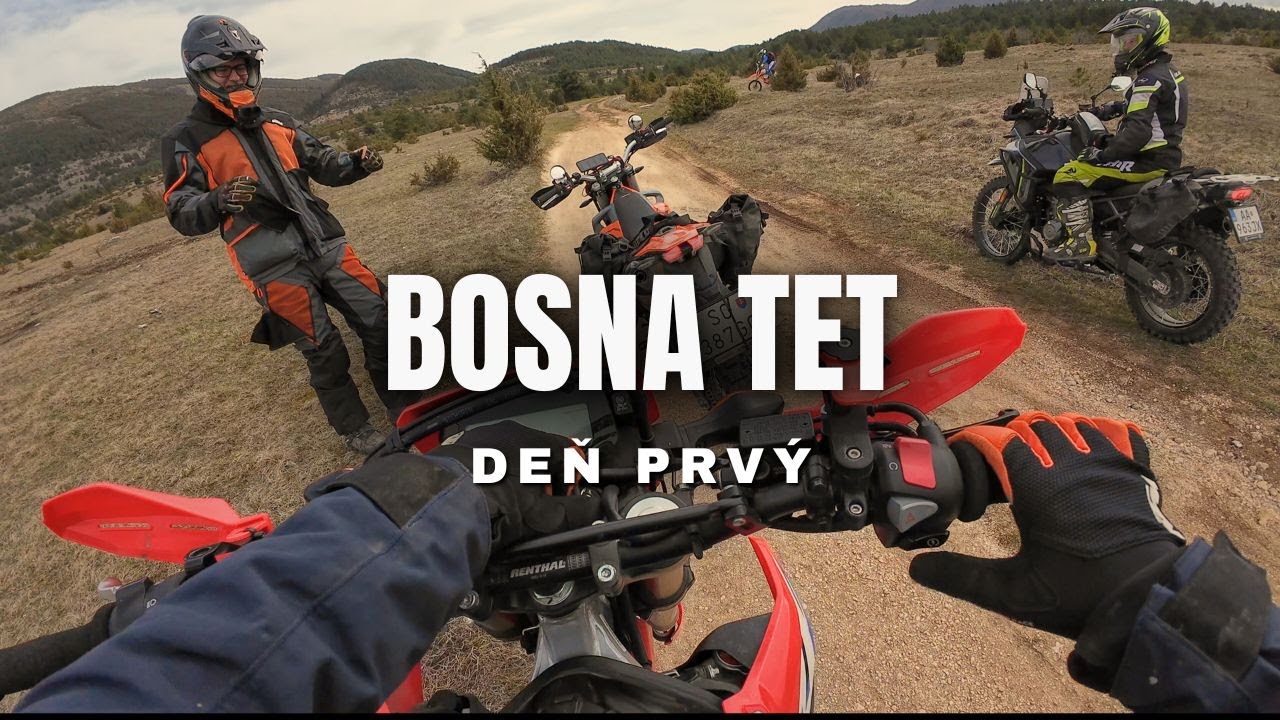 CFMOTO 450MT vs Honda CRF300L vs KTM 690R/500 EXC-F - Prvý deň | Bosna EP.1