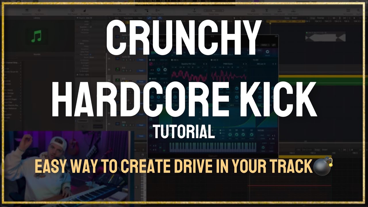 EASY TIP: CRUNCHY HARDCORE KICK TAIL (Hardstyle, Hardcore, Raw, Uptempo)