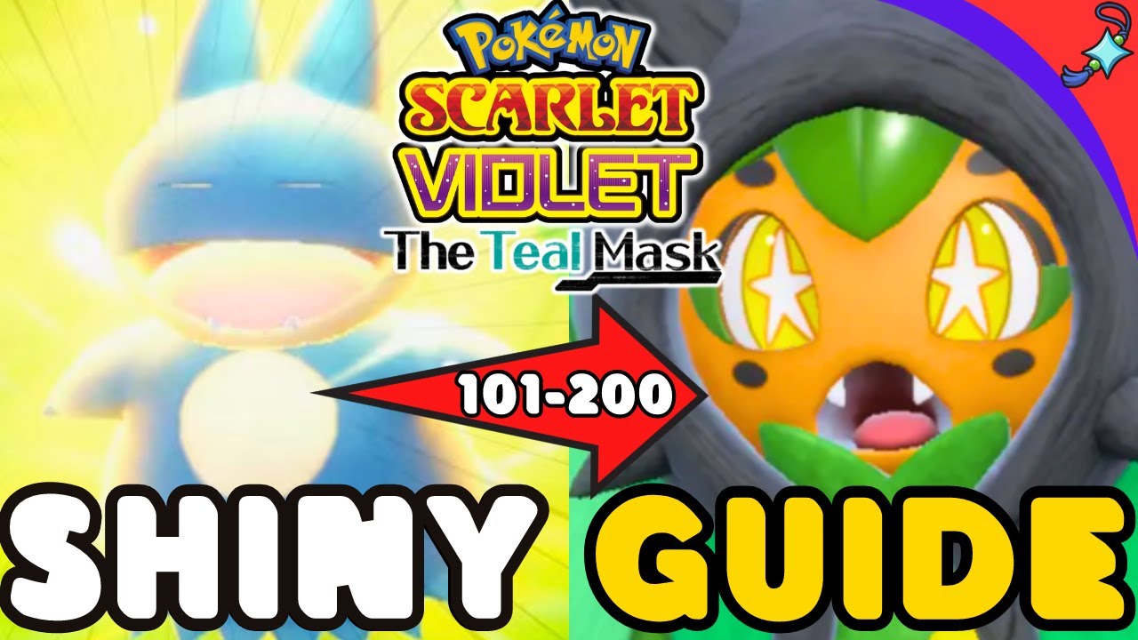 ПОЛНЫЙ гайд по поиску шайни-покемонов в Pokemon Teal Mask, часть 2