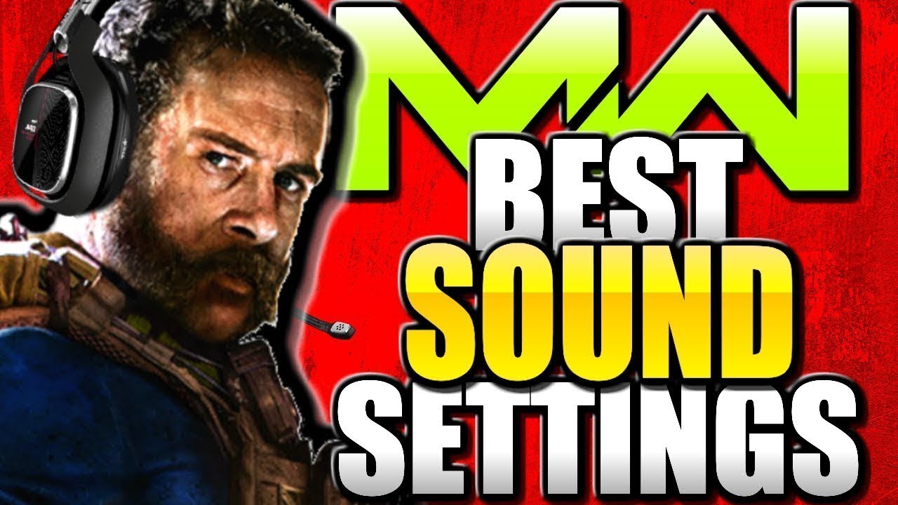 Hear Footsteps Better - Modern Warfare Best Sound Settings!