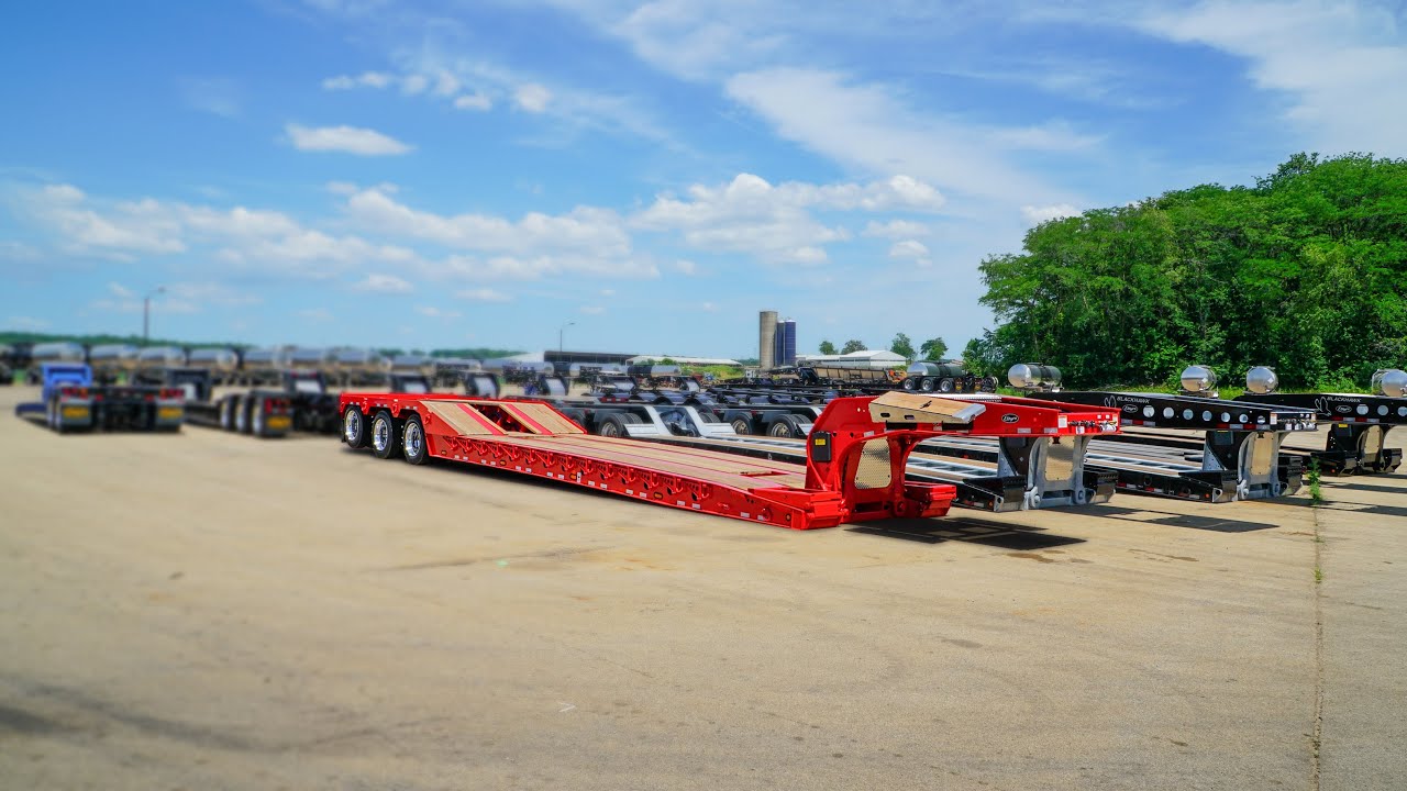 Etnyre Blackhawk® Lowboy Trailer Showcase