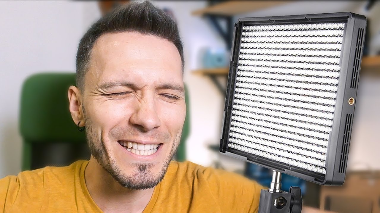 МОЙ НОВЫЙ СВЕТ Aputure Amaran AL-528W ОБЗОР ТЕСТ