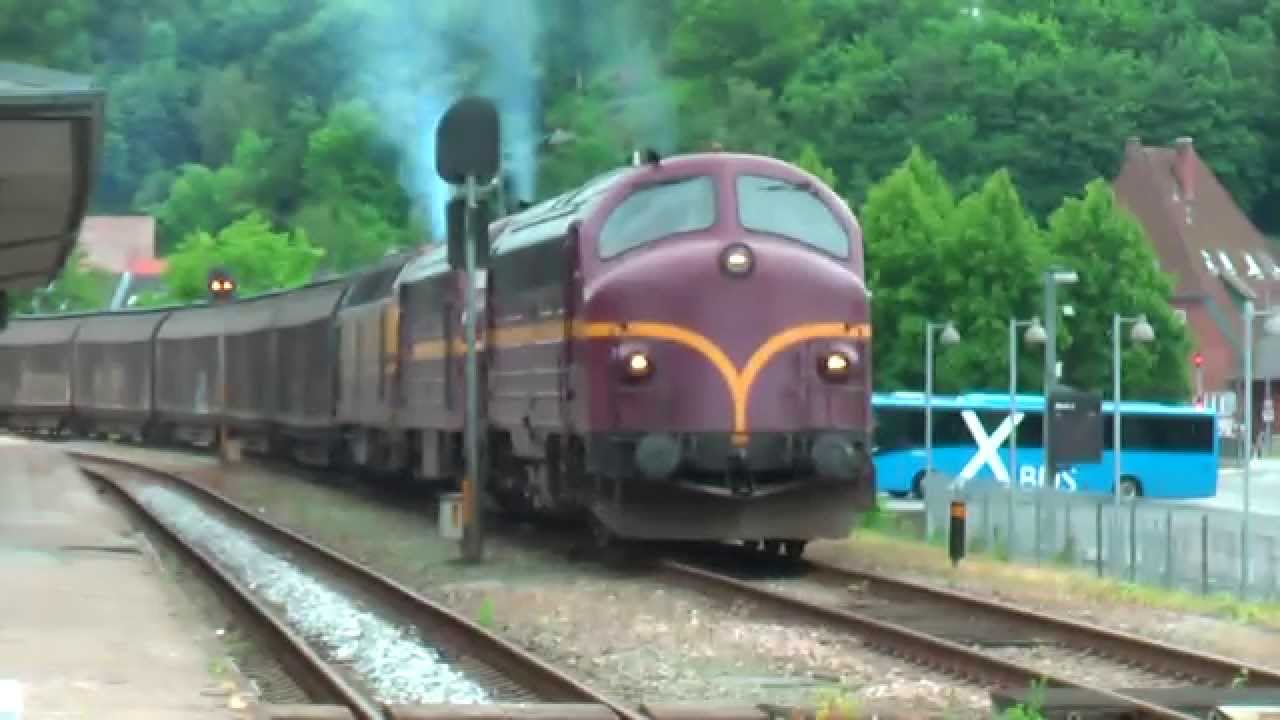 Heavy train to Herning, Denmark. Summer 2015