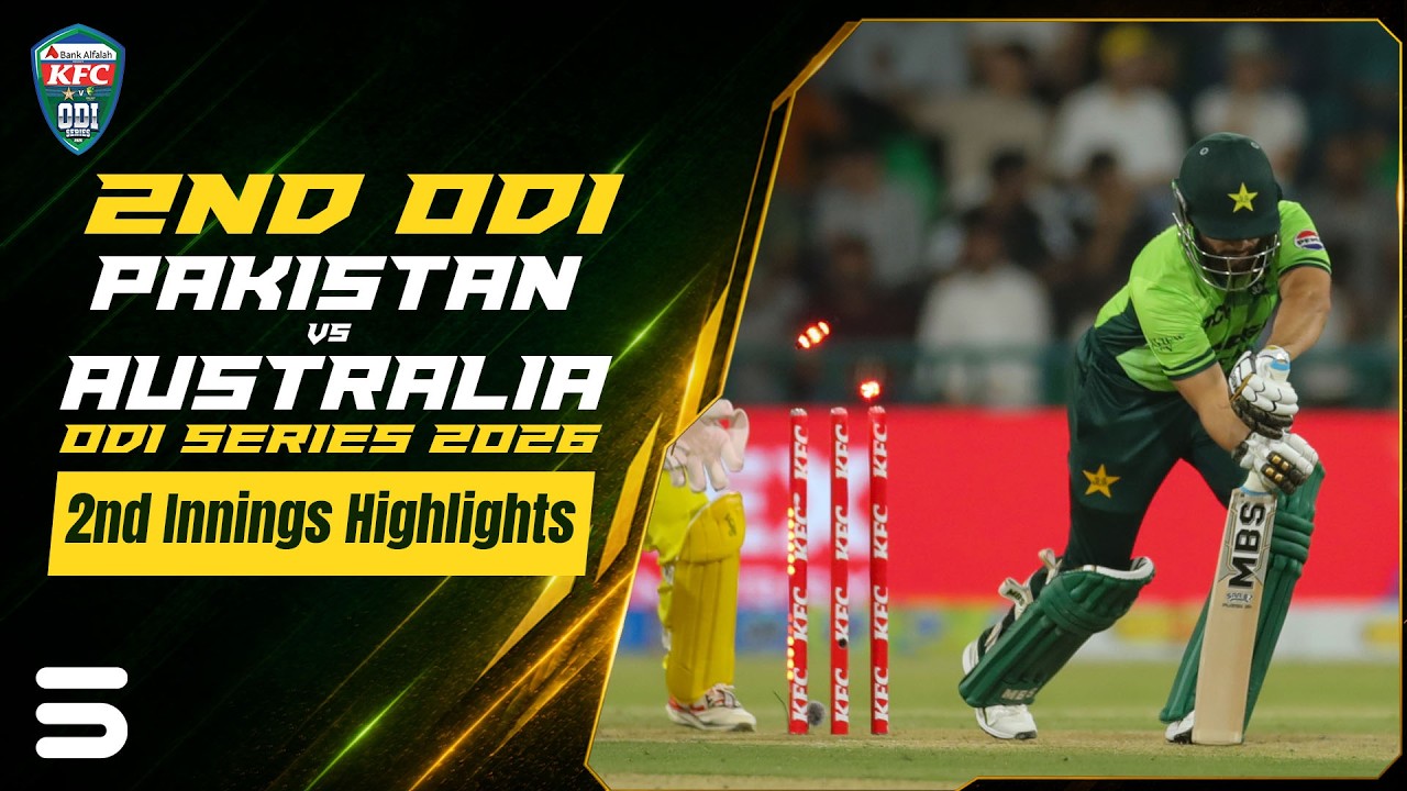 2nd Innings Highlights | Pakistan vs Australia | Match 02 | ODI Series 2026 | PCB | M9J1T
