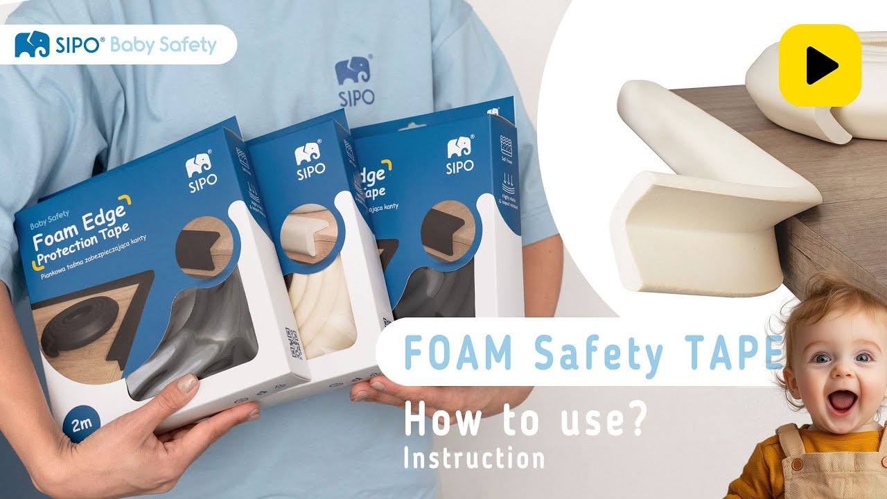 SIPO - Piankowa taśma zabezpieczająca kanty / Foam Edge Protection Tape