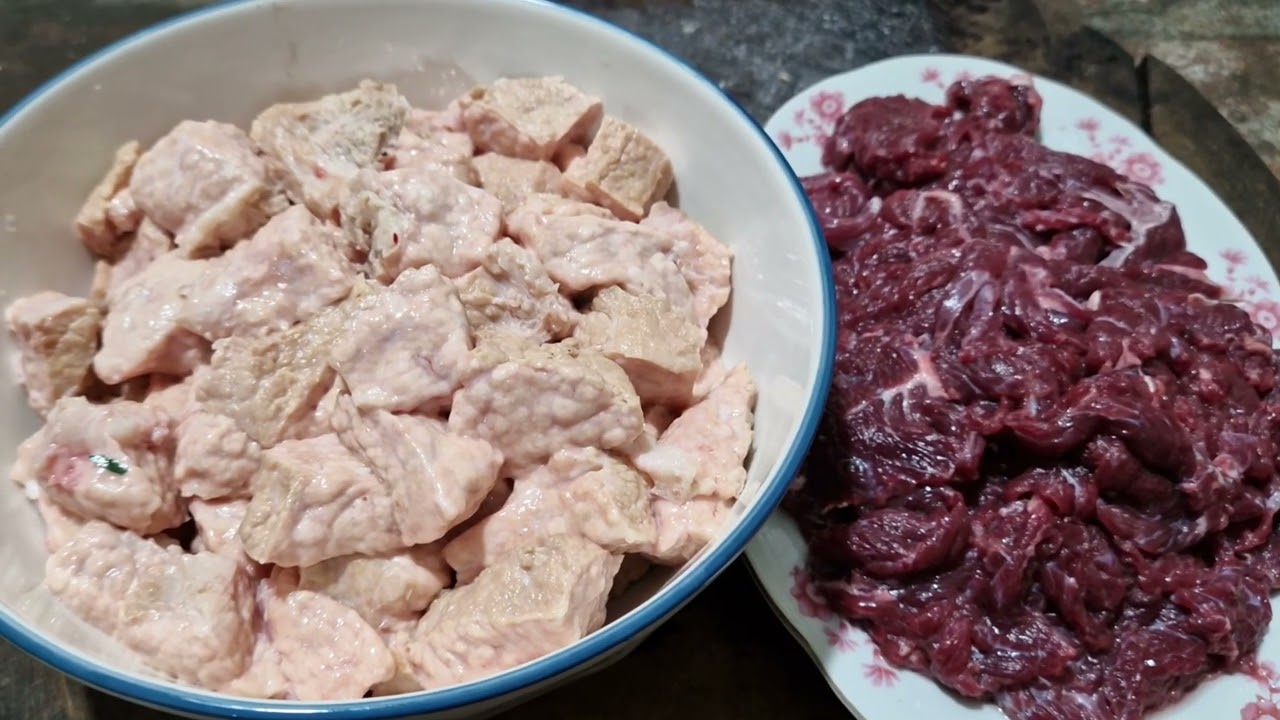 Gió rét đêm đông Nẩu nóng nầm trâu #Việt Nam#food 