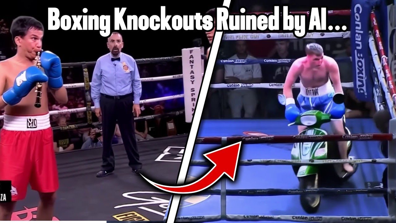 Boxing Knockouts Ruined by AI&hellip;🥊🤣